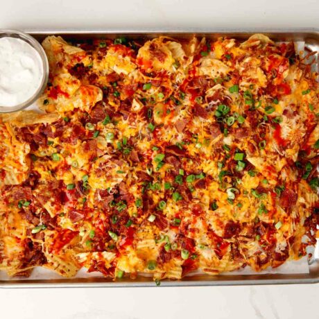 Loaded Potato Chip Nachos